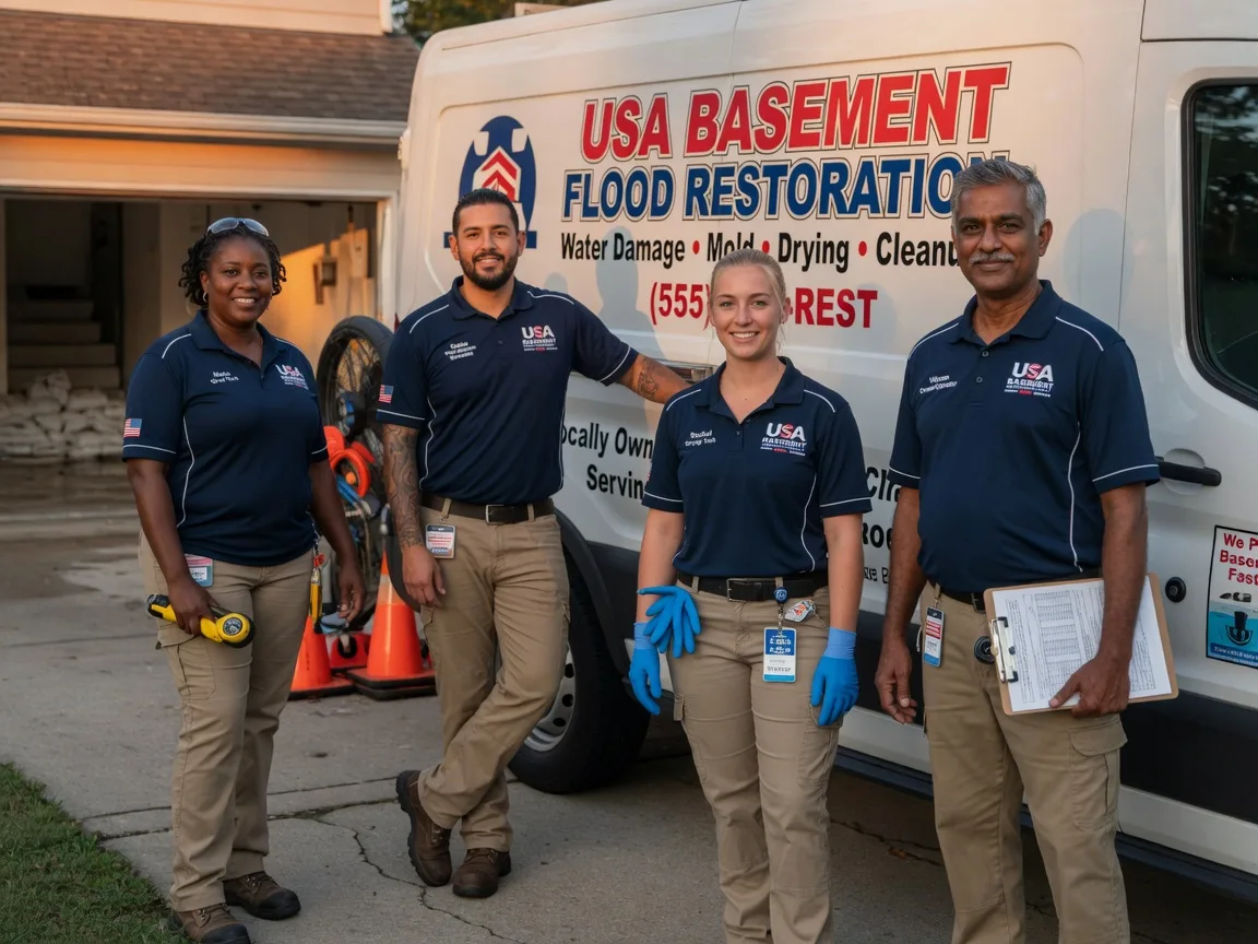 Basement Flood Cleanup company in Mercer, ND